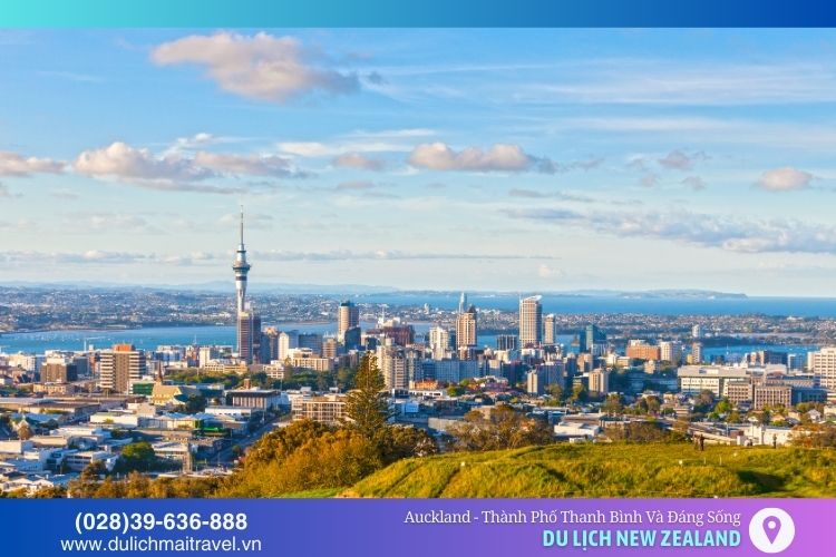 Auckland có khí hậu ôn hòa, thu hút du khách suốt bốn mùa