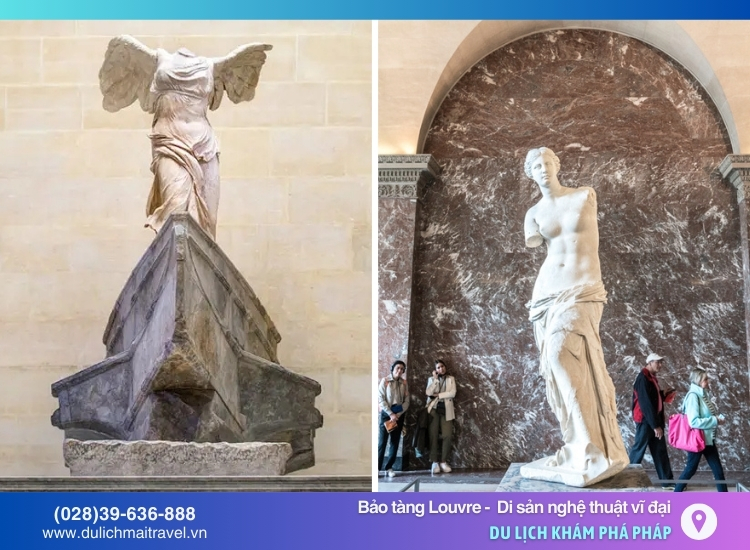 Nơi trưng bày Venus de Milo và Winged Victory huyền thoại