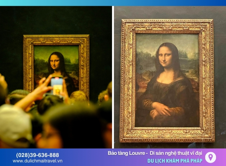 Chiêm ngưỡng Mona Lisa và các kiệt tác hội hoạ nổi tiếng
