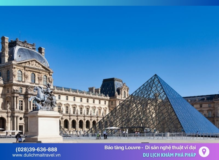 Bảo tàng Louvre: Từ pháo đài cổ đại đến biểu tượng nghệ thuật thế giới