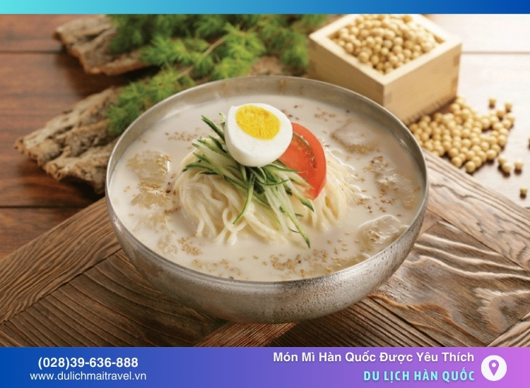 Kongguksu – Mì đậu nành thanh đạm, béo bùi và nhẹ nhàng cho ngày hè