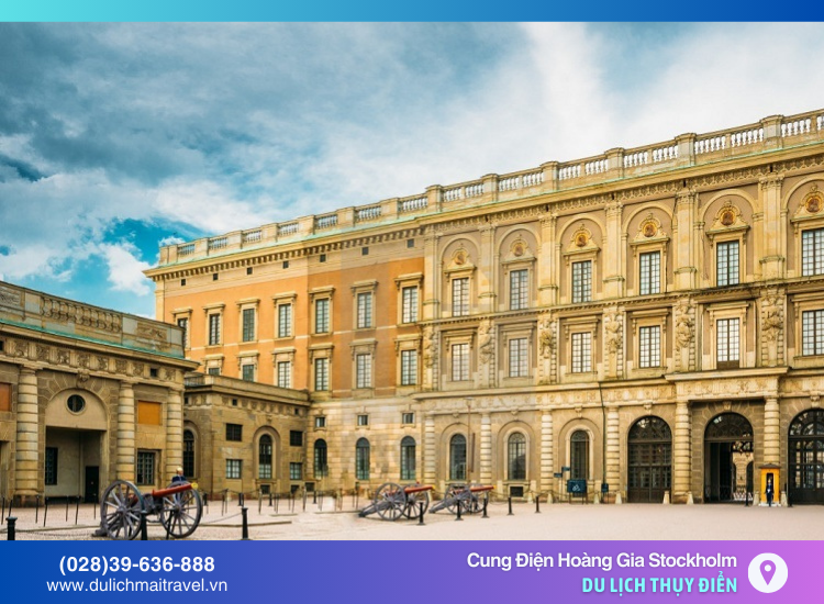 Kiến trúc Baroque uy nghi, biểu tượng lịch sử hoàng gia Thụy Điển.