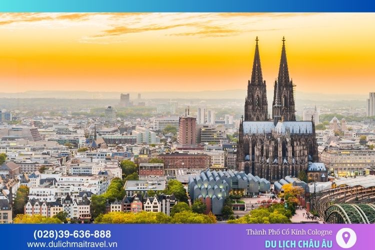Cologne có khí hậu ôn hòa và dễ chịu quanh năm