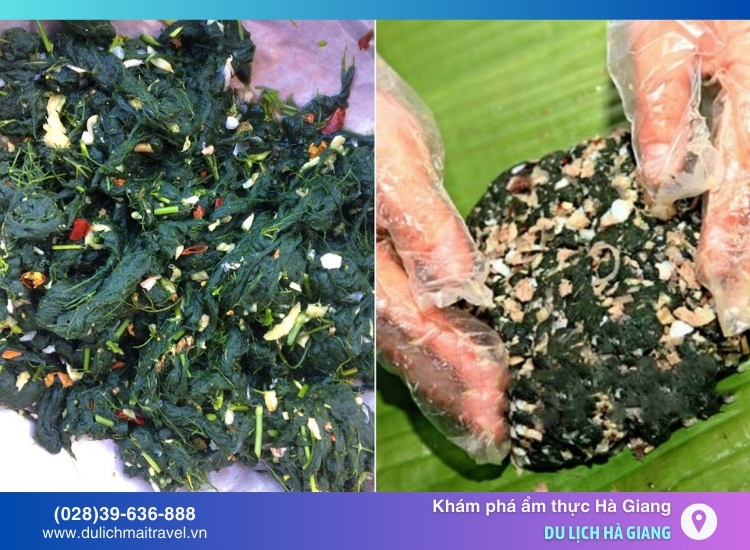 Rêu nướng Hà Giang: Món ăn lạ miệng, thơm ngon và bổ dưỡng từ suối rừng