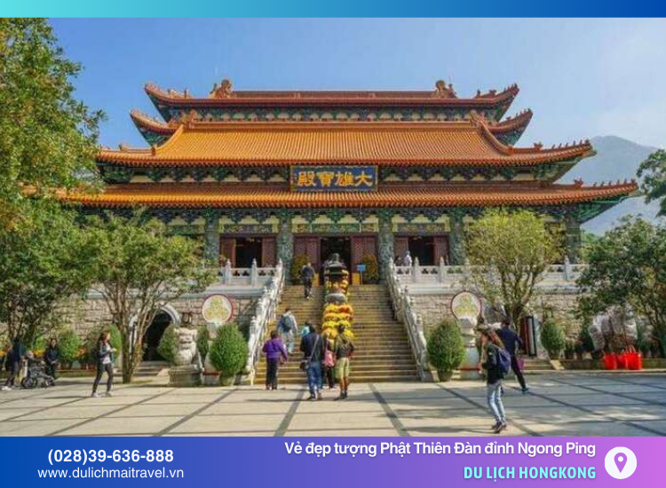 Chùa Po Lin – ngôi chùa linh thiêng với kiến trúc tuyệt đẹp và không gian yên bình