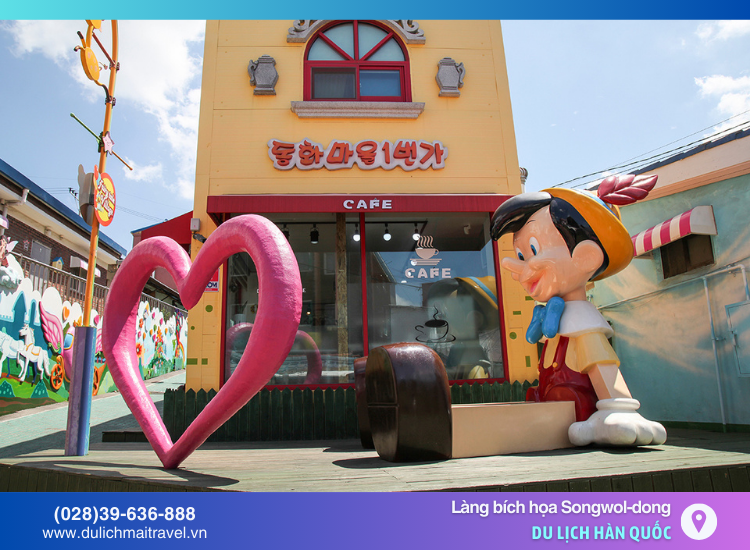 Làng bích họa Songwol-dong: Nơi nghệ thuật dân gian và lịch sử hòa quyện tuyệt vời.