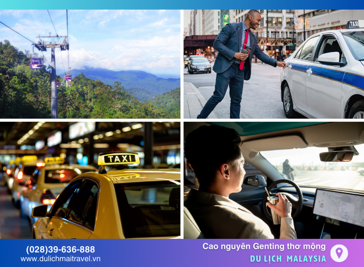 Có nhiều phương tiện di chuyển đến cao nguyên Genting