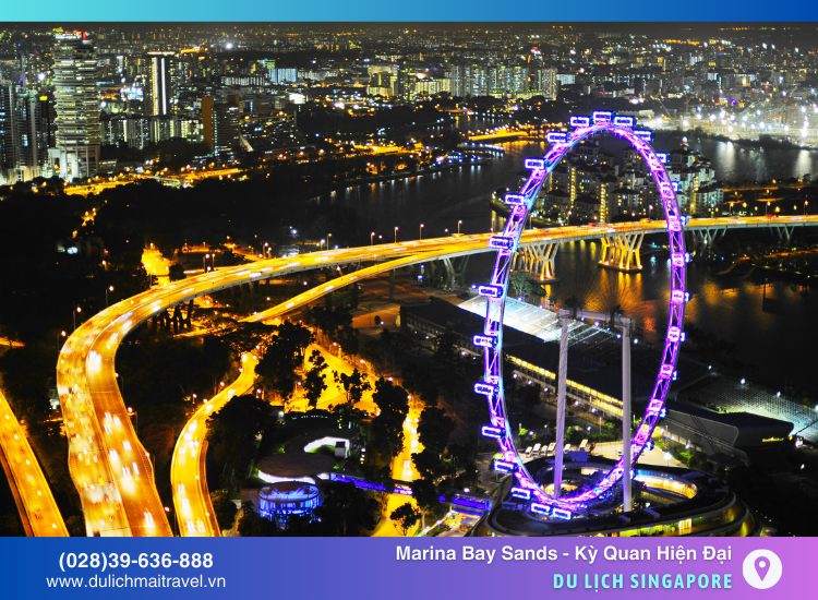 Đu quay cao nhất thế giới, ngắm toàn cảnh Singapore từ trên cao