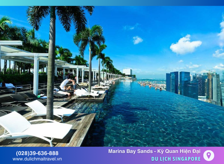 Tận hưởng vẻ đẹp vịnh marina từ tầng 57