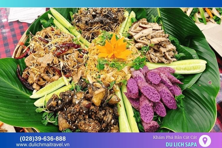 Bản Cát Cát gây ấn tượng mạnh mẽ với những món ăn đặc sản dân tộc