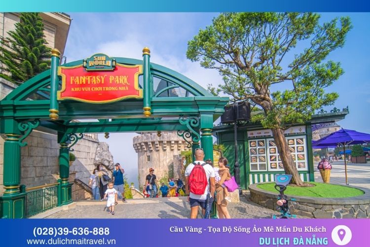Fantasy Park là công viên giải trí đa dạng với nhiều trò chơi hấp dẫn