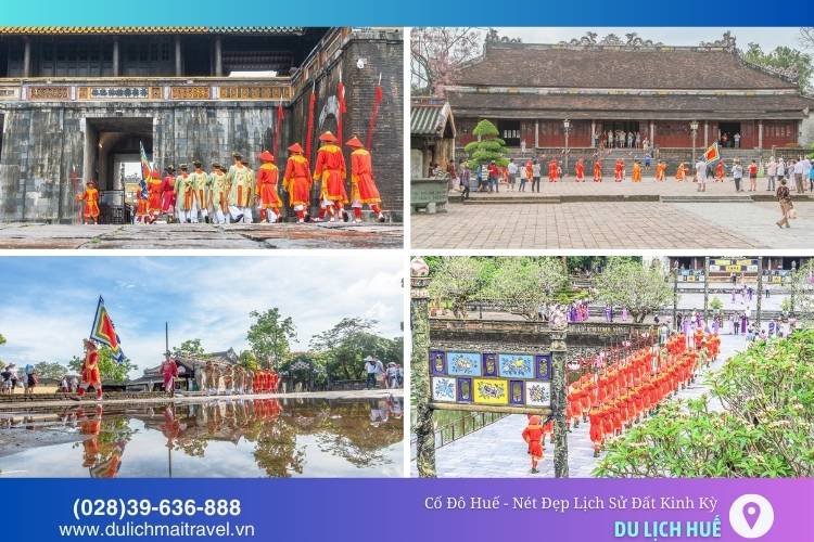 Lễ đổi gác tại Ngọ Môn trang nghiêm và long trọng