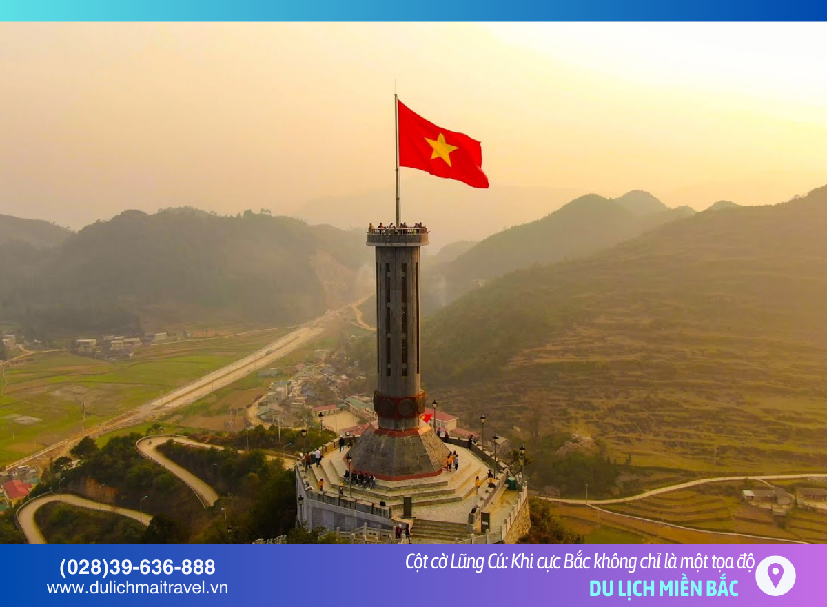 Chiều hoàng hôn trên Cột cờ Lũng Cú