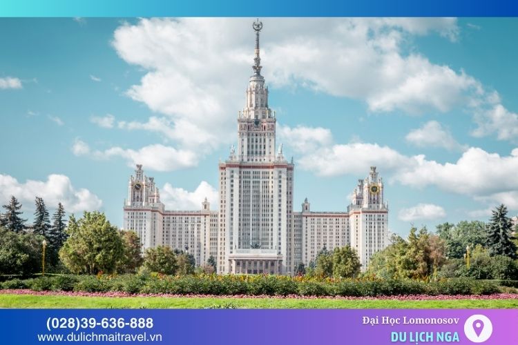 Đại học Lomonosov ở Moskva là một trong những trường đại học lâu đời và danh tiếng nhất tại Nga