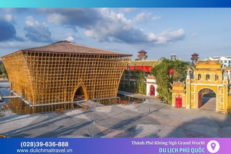 Công Trình Huyền Thoại Tre Lớn Nhất Việt Nam được thiết kế bằng 32.000 cây tre