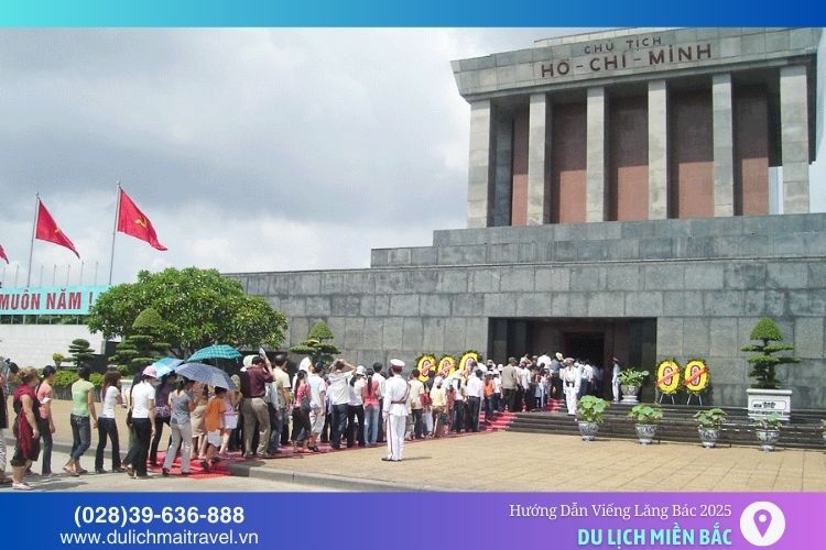 Lễ viếng Chủ tịch Hồ Chí Minh tổ chức vào sáng thứ Ba, Tư, Năm, Bảy, Chủ Nhật