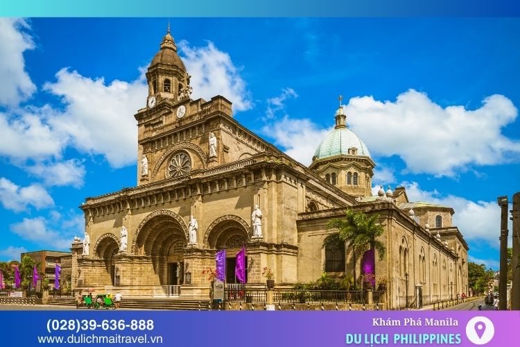 Nhà thờ San Agustin tại Intramuros nổi bật với kiến trúc Baroque tuyệt đẹp