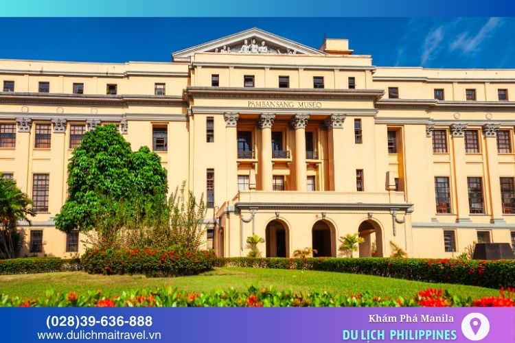 Bảo tàng Quốc gia Philippines là nơi trưng bày những hiện vật quý giá và các tác phẩm nghệ thuật nổi bật