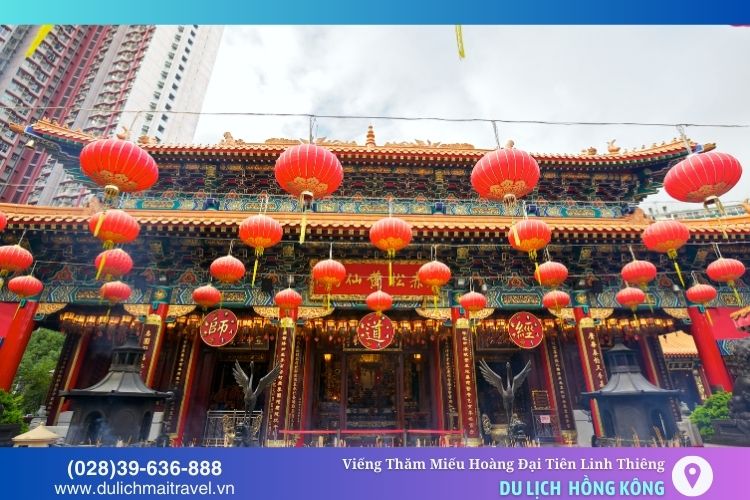 Miếu Hoàng Đại Tiên là điểm đến tâm linh và văn hóa hấp dẫn tại Hồng Kông