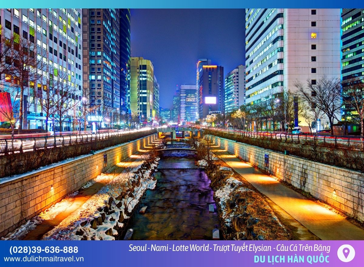 suối - cheonggyecheon
