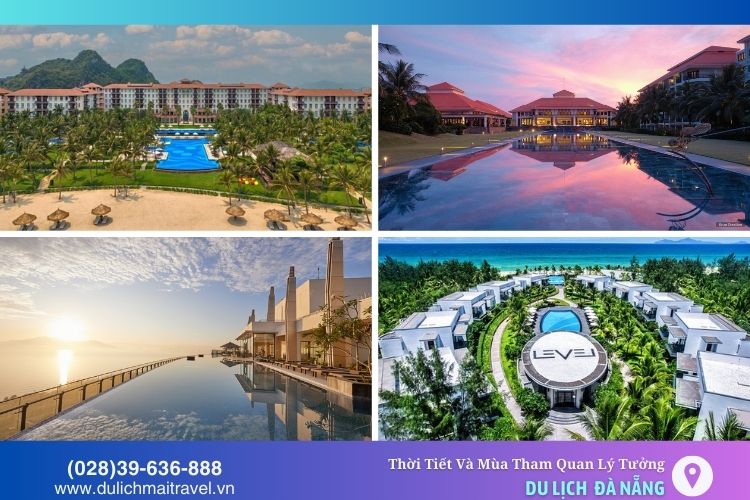 Đà Nẵng có nhiều lựa chọn chỗ ở, từ khách sạn cao cấp đến homestay với giá cả hợp lý