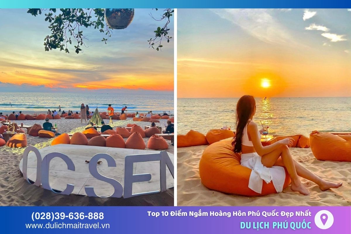 OCEAN Beach Bar & Club: Không gian chill tuyệt vời, nơi du khách có thể thưởng thức đồ uống và ngắm hoàng hôn