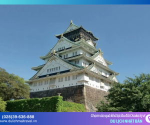 Lâu đài Osaka – biểu tượng kiêu hãnh của lịch sử Nhật Bản