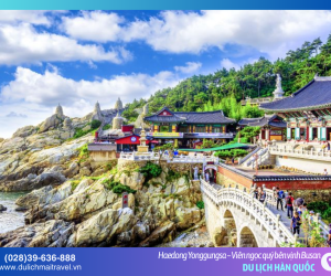 Lạc bước giữa chốn bồng lai tại chùa biển Haedong Yonggungsa