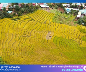 Ruộng bậc thang Măng Ri: Những nấc thang lên thiên đường giữa đại ngàn Tây Nguyên