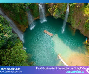 Vẻ đẹp nguyên sơ và thuần khiết của “Nàng thơ” Thác Chiềng Khoa