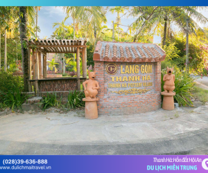 Về Thanh Hà ngắm sắc đỏ trầm mặc bên dòng sông Hoài