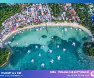 Du lịch Cebu - Thiên đường biển nổi tiếng Philippines