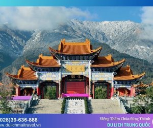 Chùa Sùng Thánh - Ngôi đại tự lớn bậc nhất tỉnh Vân Nam