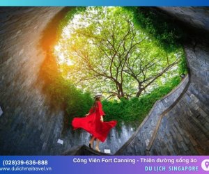 Khám Phá Công Viên Fort Canning - Điểm Sống Ảo Hút Khách Tại Singapore