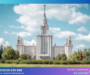 Đại học Lomonosov - Vẻ đẹp trường đại học danh giá của nước Nga