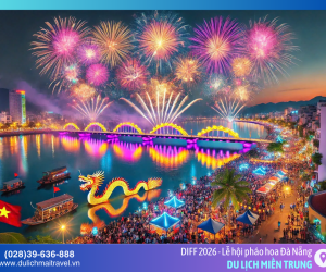Lịch xem Lễ hội pháo hoa quốc tế Đà Nẵng (DIFF) 2026 mới nhất