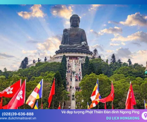Lên đỉnh Ngong Ping chiêm ngưỡng tượng Phật Thiên Đàn lớn nhất Hồng Kông