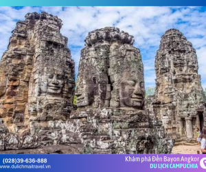 Đền Bayon Angkor: Những Nụ Cười Bí Ẩn Của Đế Chế Khmer