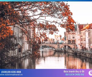 Mùa thu Bỉ: Nơi bức tranh thu lãng mạn gặp những bí ẩn cổ tích