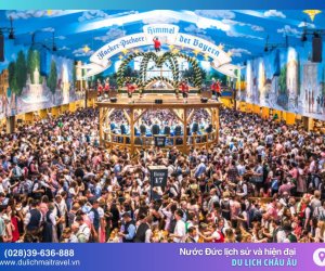 Lễ Hội Volksfest Đầy Màu Sắc và Hương Vị Ở Nước Đức