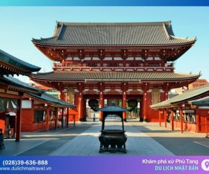 Khám phá những ngôi đền và chùa nổi tiếng linh thiêng tại Tokyo