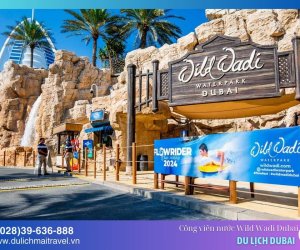 Mùa hè này quẩy bung nóc cùng công viên nước Wild Wadi Dubai