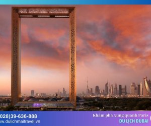 Dubai Frame - Khung ảnh khổng lồ cao bằng tòa nhà 40 tầng