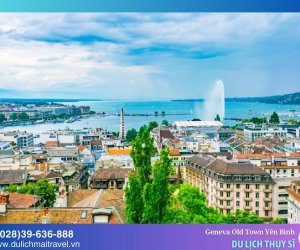 Không gian yên bình tại khu phố cổ Geneva Old Town - Thụy Sĩ