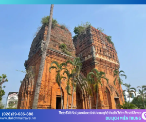 Tháp Hưng Thạnh: Di sản nghìn năm và sức sống mãnh liệt giữa lòng phố biển