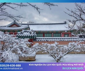 Kinh nghiệm du lịch Hàn Quốc mùa đông mới nhất