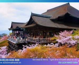 Đền Kiyomizu-Dera - Ngôi đền cổ kính và đẹp nhất Kyoto