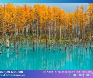 Khám phá Hồ Xanh - Kỳ quan tự nhiên của Hokkaido