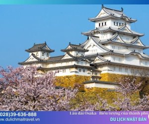 Lâu đài Osaka - Biểu tượng lịch sử tráng lệ của Nhật Bản