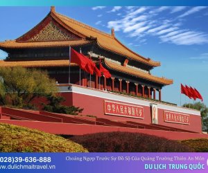 Choáng ngợp trước sự đồ sộ của quảng trường Thiên An Môn Trung Quốc